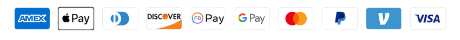 Logos de todos los tipos de tarjetas de crédito.