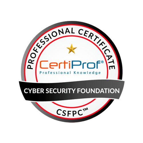 Logo insignia de la certificación Cybersecurity Foundation